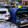 Carambol pe autostrada A3 din Germania. 2 morți și zeci de răniți