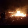 Incendiu de vegetație uscată la Stănești