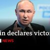 (VIDEO) Putin revendică o victorie zdrobitoare. Mii de oameni, proteste împotriva „alegerilor trucate”