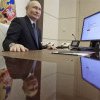Vladimir Putin a ales să voteze online, de la birou