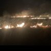 Patru incendii de vegetație au distrus zeci de hectare de teren din Argeș, numai în ultimele 24 de ore