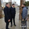 Secretarul de stat Niculae Vlad Ștefan a verificat stadiul lucrărilor din șantierele deschise în Pitești  