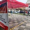 Angajat al Poliției Locale Alba Iulia, suspect de furt calificat după ce ar fi vandalizat două corturi ale PSD