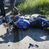 Accident tragic: Un motociclist a fost spulberat de un TIR / Tânărul a murit pe loc