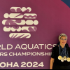 Octogenara clujeană Maier Orosz Judit a câștigat 4 medalii de aur la Campionatele Mondiale de natație de la Doha