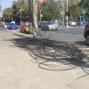 Primăria reîncepe să taie cablurile de comunicații de pe străzile orașului