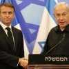 Macron îl atenţionează pe Netanyahu că „transferul forţat de populaţie constituie o crimă de război”