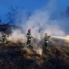 Botoşani: 30 de tone de furaje au ars într-un incendiu în localitatea Adăşeni