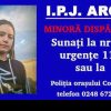 O puştoaică din Argeş e dată dispărută. Poliţia face un apel