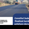 Consiliul Județean a finalizat lucrările de asfaltare derulate pe drumul județean DJ 107L Turda