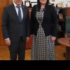 Irina MUNTEANU, prefectul județului Cluj, a primit vizita E.S. Aly YERLIK, Ambasadorul Republicii Kazahstan la București
