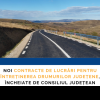 Noi contracte de lucrări pentru întreținerea drumurilor județene, încheiate de Consiliul Județean