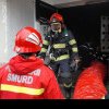 Incendiu într -un magazin alimentar din Cavnic – Echipajele ISU Maramureș sunt la fața locului