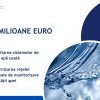 900 milioane euro pentru dezvoltarea sistemelor de apă și apă uzată și modernizarea rețelei naționale de monitorizare a calității apei
