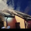 Incendiu în Bistrița. Acoperișul unei case a luat foc