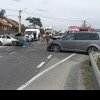 Accident la ieșirea din Bistrița, spre Sărățel: Două mașini s-au ciocnit, blocând circulația