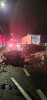 Accident rutier în Livezile: doi bărbați au ajuns la spital. Mașina în care se aflau a fost făcută praf