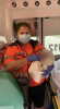 FOTO: O bebelușă grăbită nu a mai avut răbdare ca mămica ei să ajungă la spital să o nască și a venit pe lume în ambulanță