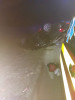 O mașină în care se aflau 4 tineri s-a răsturnat între Căianu Mic și Spermezeu. Unul dintre ei a rămas blocat