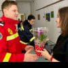 Zâmbete aduse de pompieri pe chipurile doamnelor din centrele rezidențiale -  FOTO & VIDEO