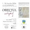 Vernisajul expoziției Obiectul (lui Iulian Copăcel), în prima zi din aprilie, la Galeria ...