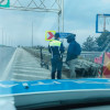 FOTO Polițiștilor nu le-a venit să creadă: Cu ce se plimba un individ pe Autostrada Soarelui