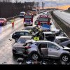 FOTO/VIDEO - Accident monstru în Germania: Morți și răniți după o coliziune între 40 de mașini