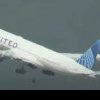 Momentul dramatic în care un avion al companiei United Airlines pierde un pneu în aer, după decolarea din San Francisco - VIDEO