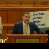 Protest USR în Parlament, pe tema Roșia Montană. Replică rapidă a PSD: 'Voi furați miliarde cu vaccinuri, noi câștigăm procesele' (VIDEO)