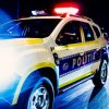 Razie ca-n filme în Covasna: Un traficant drogat a călcat cu mașina un polițist de la Crimă Organizată