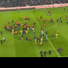 Scene ireale în Turcia: fanii au intrat pe gazon și s-au bătut parte în parte cu jucătorii/ VIDEO