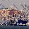 VIDEO - Imagini spectaculoase din SUA: americanii au adus gigantul 'Chesapeake 1000' ca să scoată podul prăbușit din Baltimore