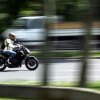 Zbura prea jos: Motociclist surprins cu 199 km/h pe o şosea cu limita de 90 km/h, în Giurgiu