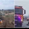 ACCIDENT grav pe DN 1, în județul Sibiu. Trei bărbați au decedat, după o coliziune între un autoturism și un autocamion