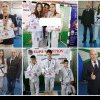 FOTO: Sportivi ai ACS Karate Club Gemina din Alba Iulia, pe podium la Cupa Scorpion la Karate desfășurată în județul Olt