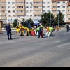 VIDEO: Sens giratoriu temporar în una dintre cele mai aglomerate intersecții din Alba Iulia. Ce spun autoritățile