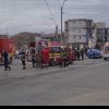 VIDEO. Planul roșu de intervenție activat în Constanța după un accident în care a fost implicat un microbuz. 15 copii, evaluați de medici