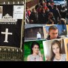 VIDEO. Scene dramatice la înmormântarea Andreei, studenta ucisă cu 30 lovituri de cuțit de iubitul criminal. Mama și bunica fetei au leșinat