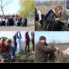 Acțiune ecologică de plantare a puieților la Balta Măltăreț