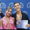 Răzvan Moldovan și Ștefania Nuțescu, prima pereche arădeană de tineri în finala Campionatului Național de dans sportiv pe secțiuni