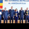 Polițistă din Gherla desemnată Polițistul Anului 2023. Avansări în grad la IPJ Cluj de Ziua Poliției