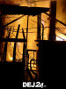 INCENDIU în Cuzdrioara. Intervenția pompierilor din Dej a durat mai bine de 6 ore – FOTO
