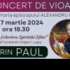 Concert de vioară în memoria episcopului Alexandru Mesian