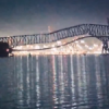 Un pod de peste 2,5 km din SUA s-a prăbușit după ce a fost lovit de un vapor uriaș. Salvatorii caută 20 de persoane