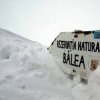 Risc mare de avalanşe în Munţii Făgăraş, la Bâlea Lac, unde zăpada e de peste doi metri