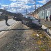 [VIDEO] Accident la Galșa: șoferul ar fi adormit la volan