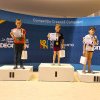 Participant pentru prima dată la un concurs de înot, un puști de la CSM Târgoviște a urcat pe podiumul de premiere! A luat argint în proba de 50 m bras