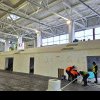 Târgoviște: Lucrările la sala de sport din campusul Universității „Valahia” se apropie de final!