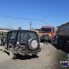 Un autoturism și un TIR s-au izbit violent pe unul dintre cele mai circulate drumuri din Dâmbovița! Unul dintre șoferi a fost transportat la spital