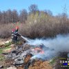 Week-end de foc pentru pompierii dâmbovițeni! S-au luptat ore în șir cu flăcările după ce zeci de hectare de vegetație au ars